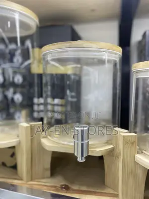Juice Dispensers With Bambo Stand