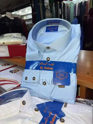 Traditional Twist Lite Blue Kanzu
