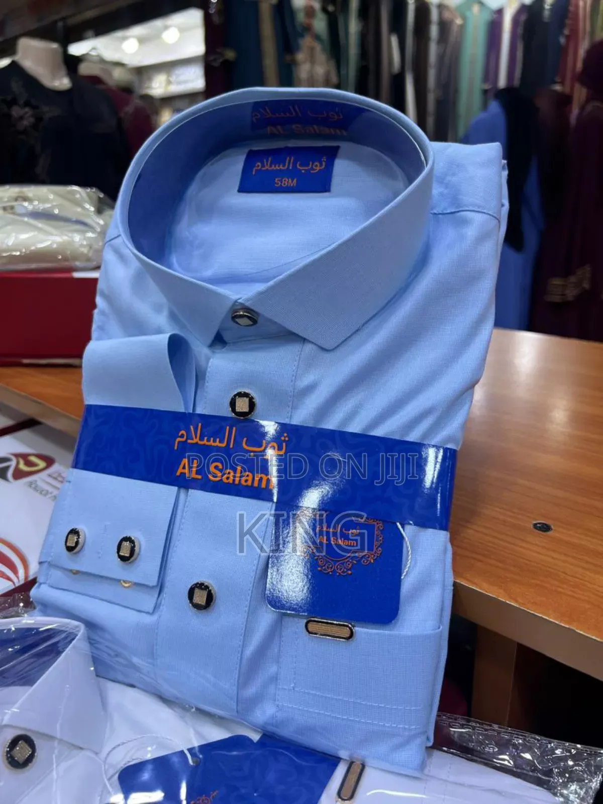 Kaftan Chic Lite Blue Kanzu