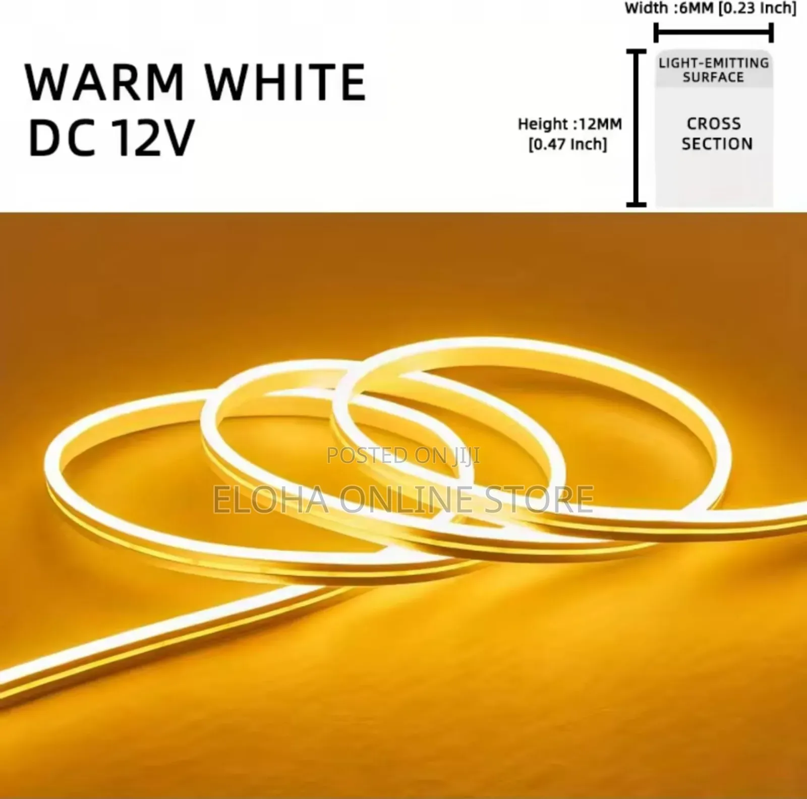 5m Flexible Waterproof Indoor/Outdoor Neon Led Strip