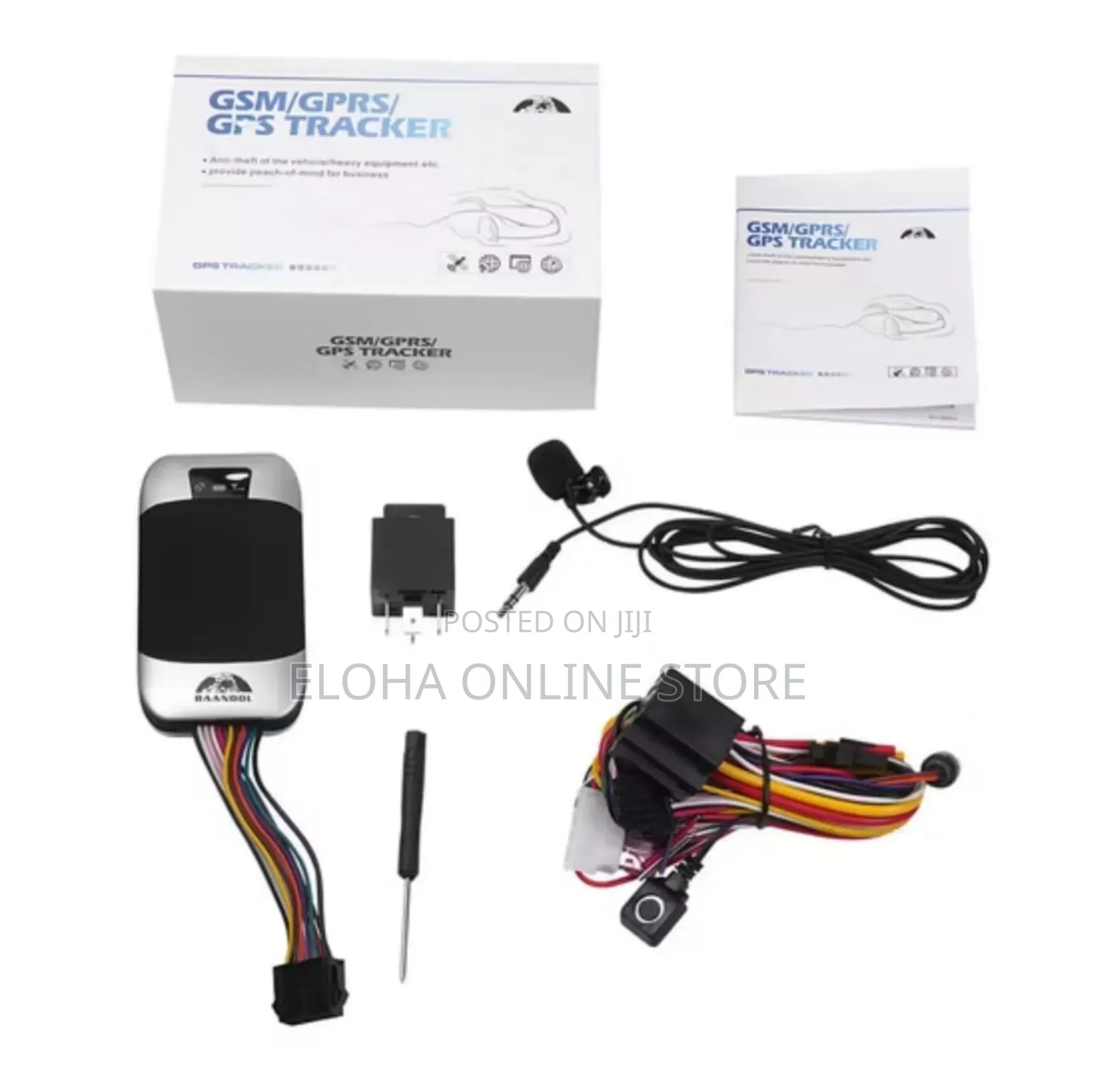 GPS GSM Car/Motorcycle Tracker Device - App Based Tracking