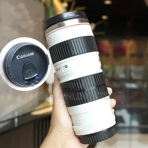 Camera Lens Coffee Mug /Travel Mug With a Lid
