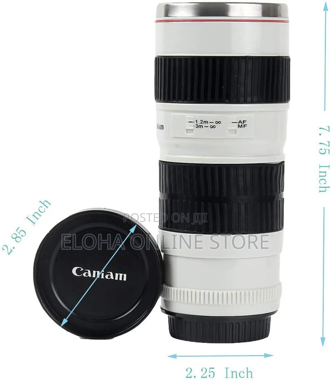Camera Lens Coffee Mug /Travel Mug With a Lid