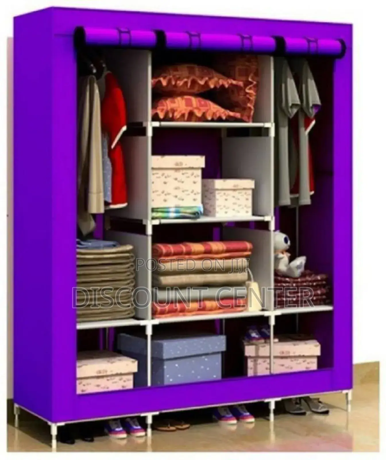 Wardrobe Organizer 3 Column