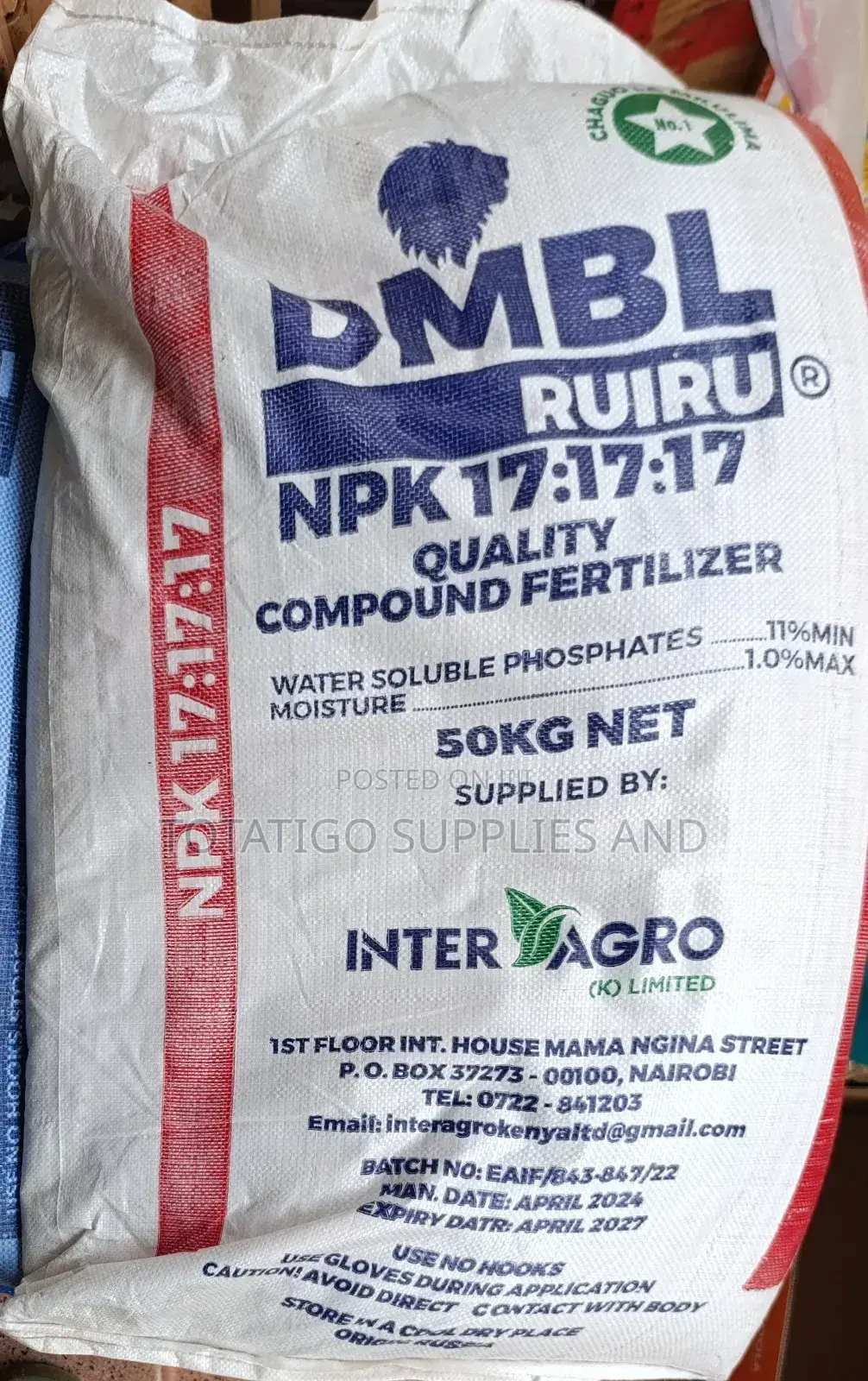 Fertilizer NPK 17:17;17