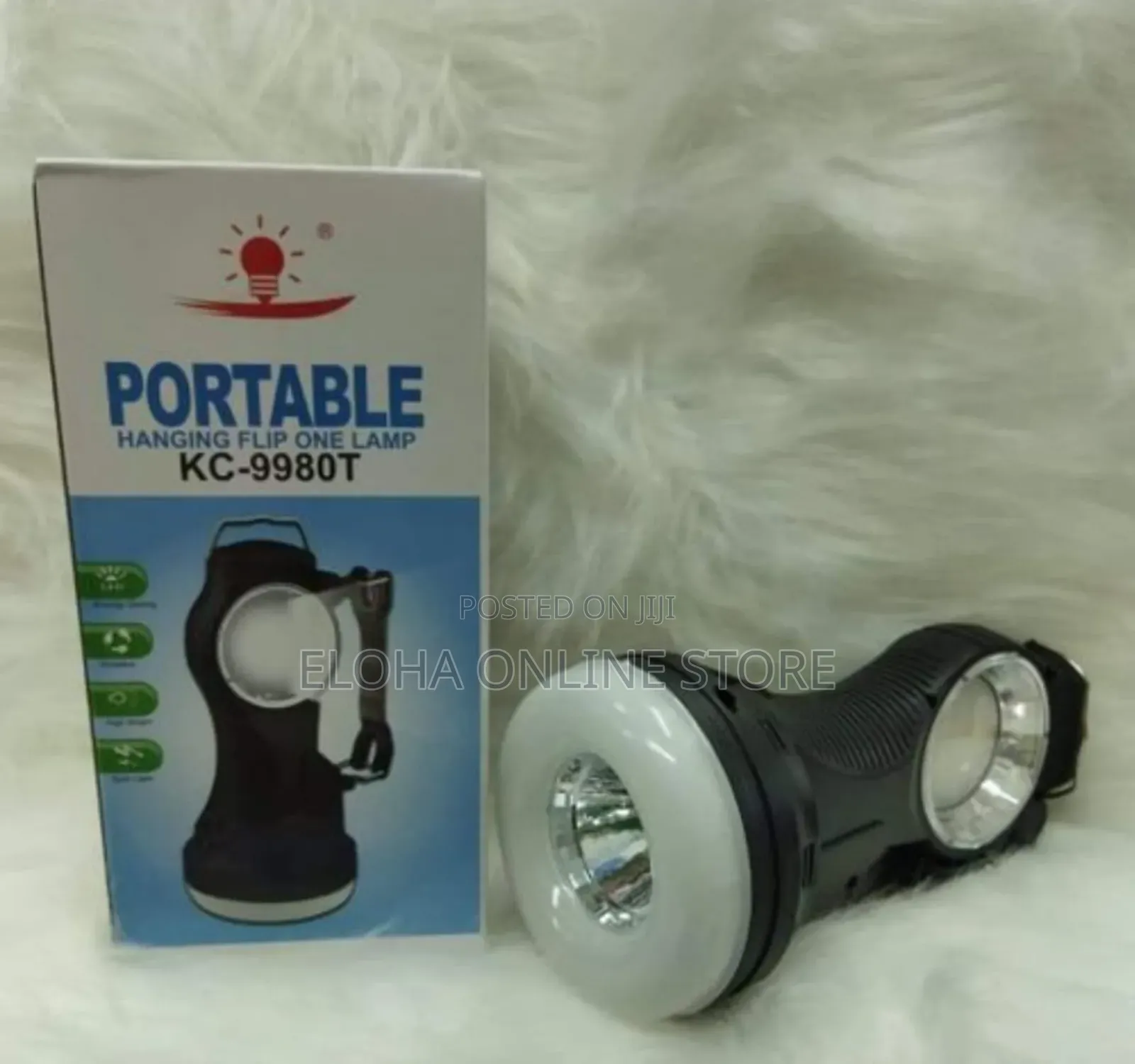 Portable Hanging Flip One Lamp
