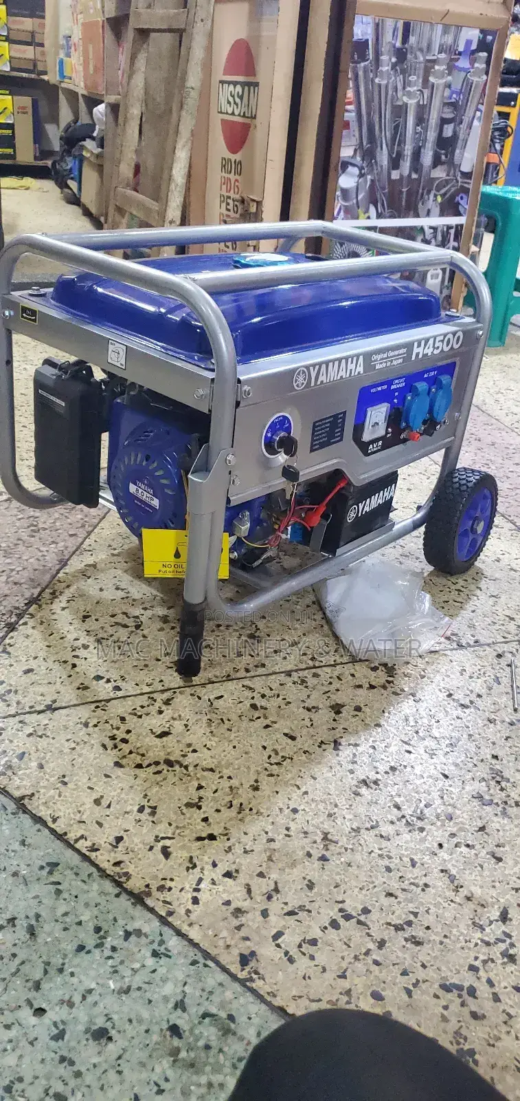 Yamaha 4kva Generator Petrol