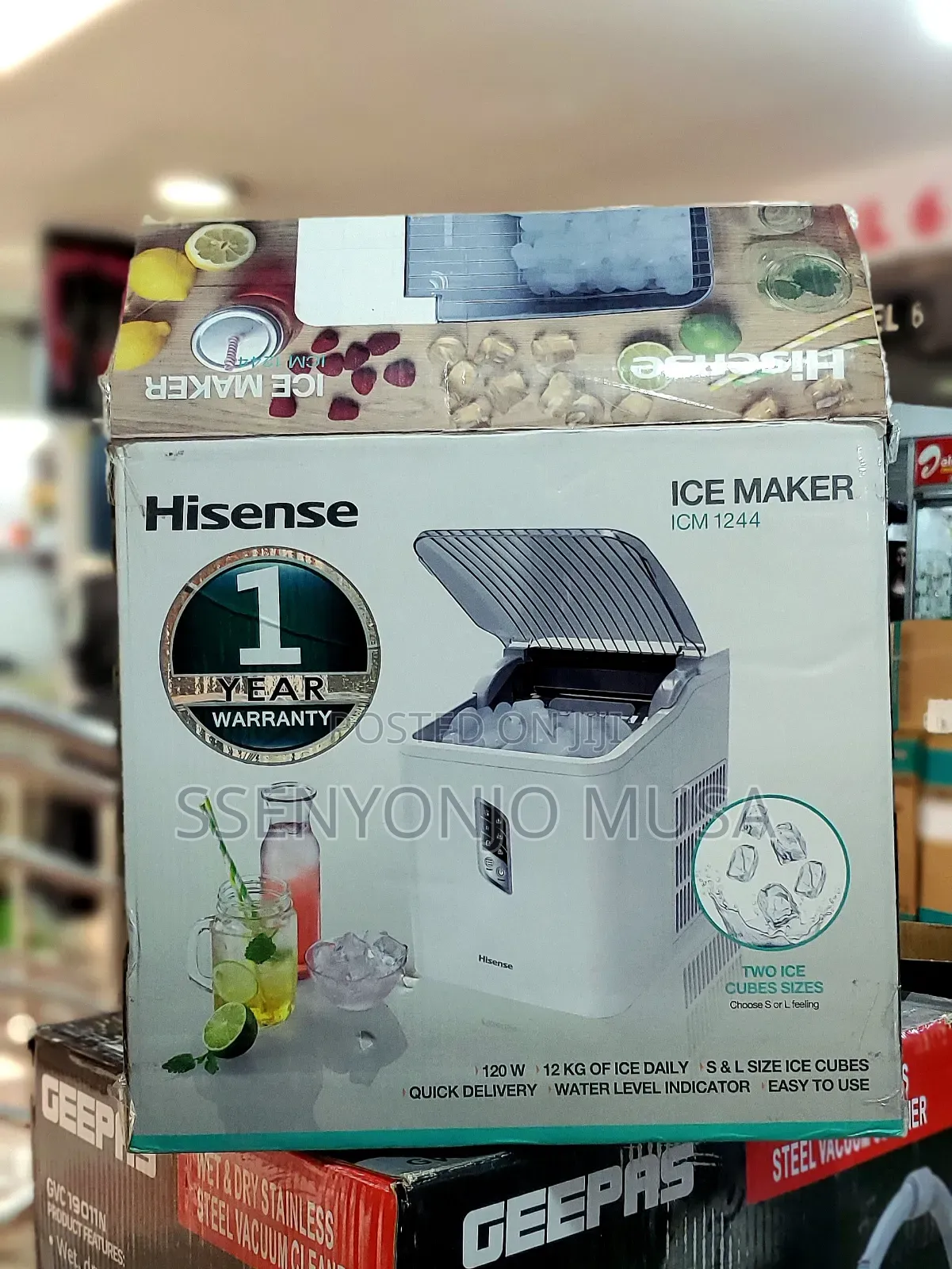 Hisense Ice Maker Icm 1240 - Fast And Convenient Ice Making