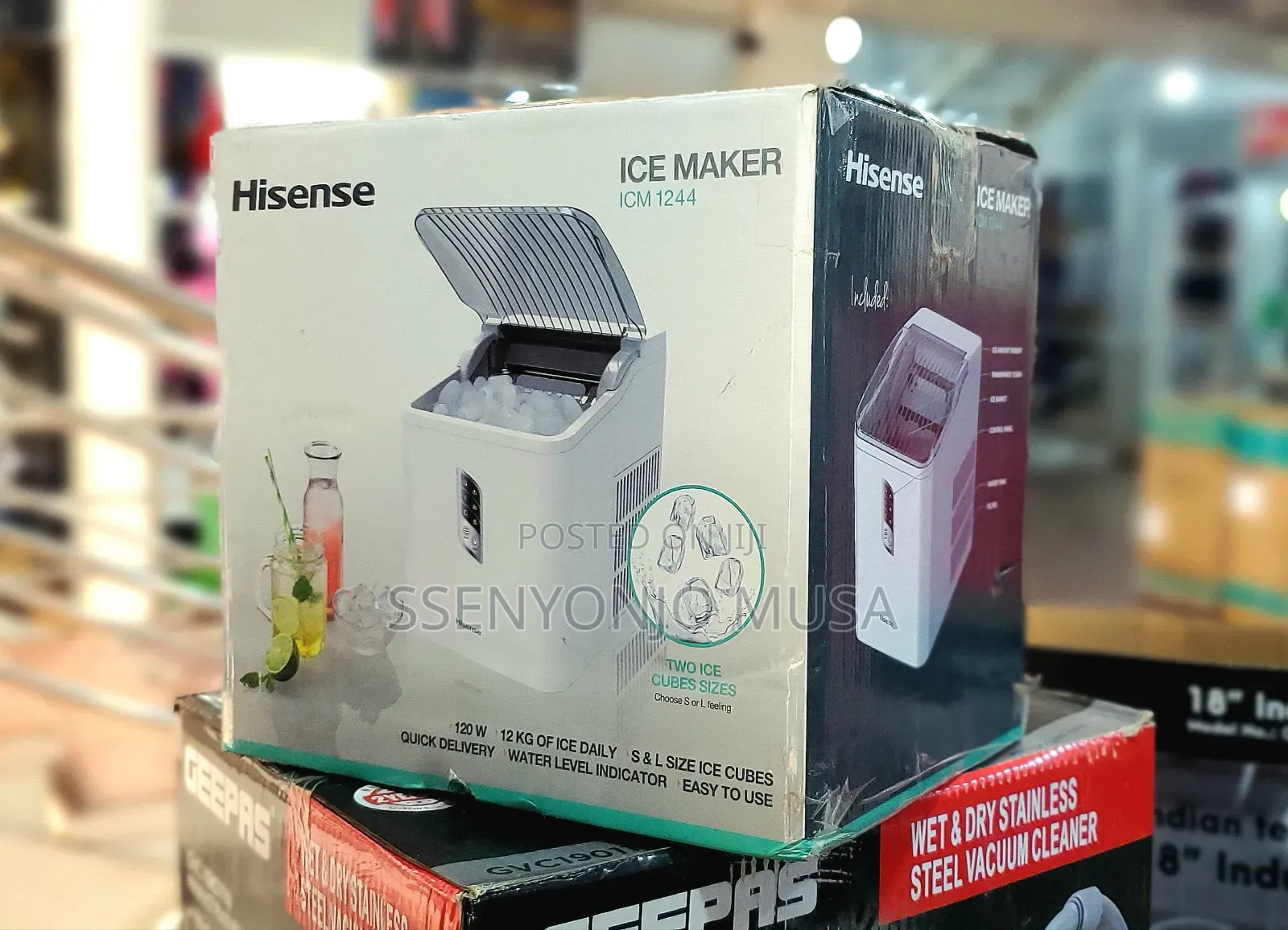 Hisense Ice Maker Icm 1240 - Fast And Convenient Ice Making