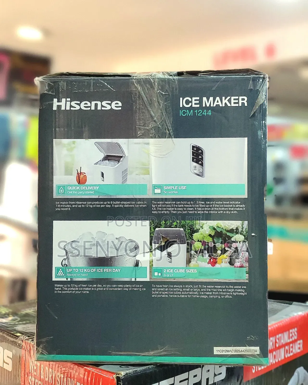 Hisense Ice Maker Icm 1240 - Fast And Convenient Ice Making
