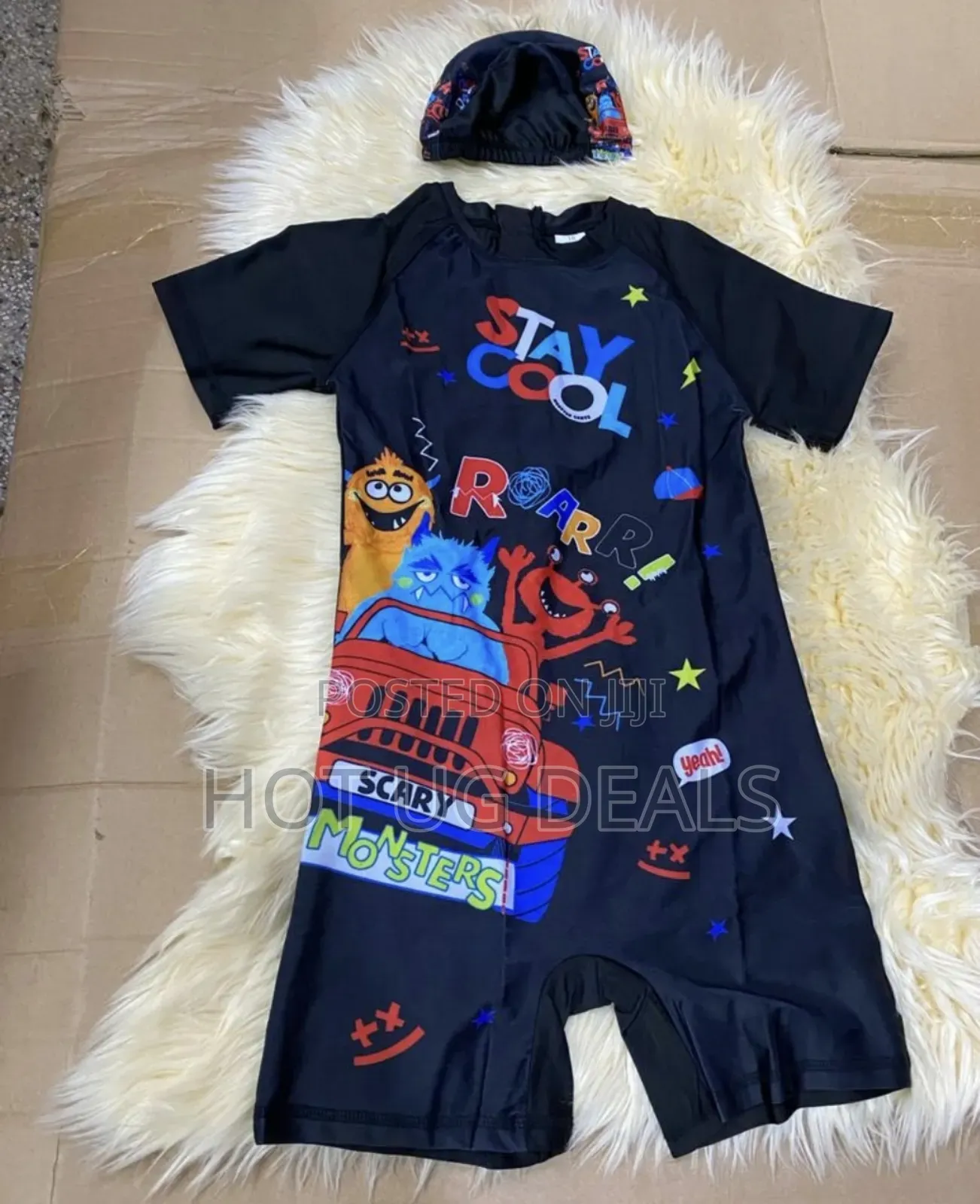 Kids Suit Swimming Costume One-Piece (3 - 12yrs)