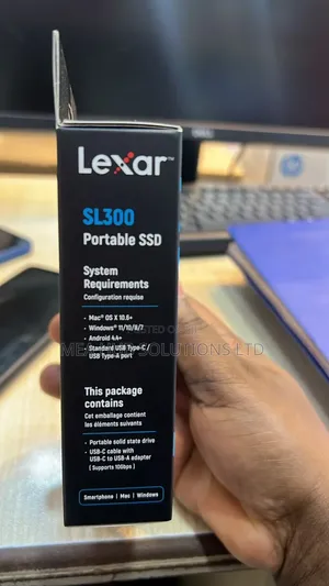 1tb SSD External Lexar Drive 1050mbs
