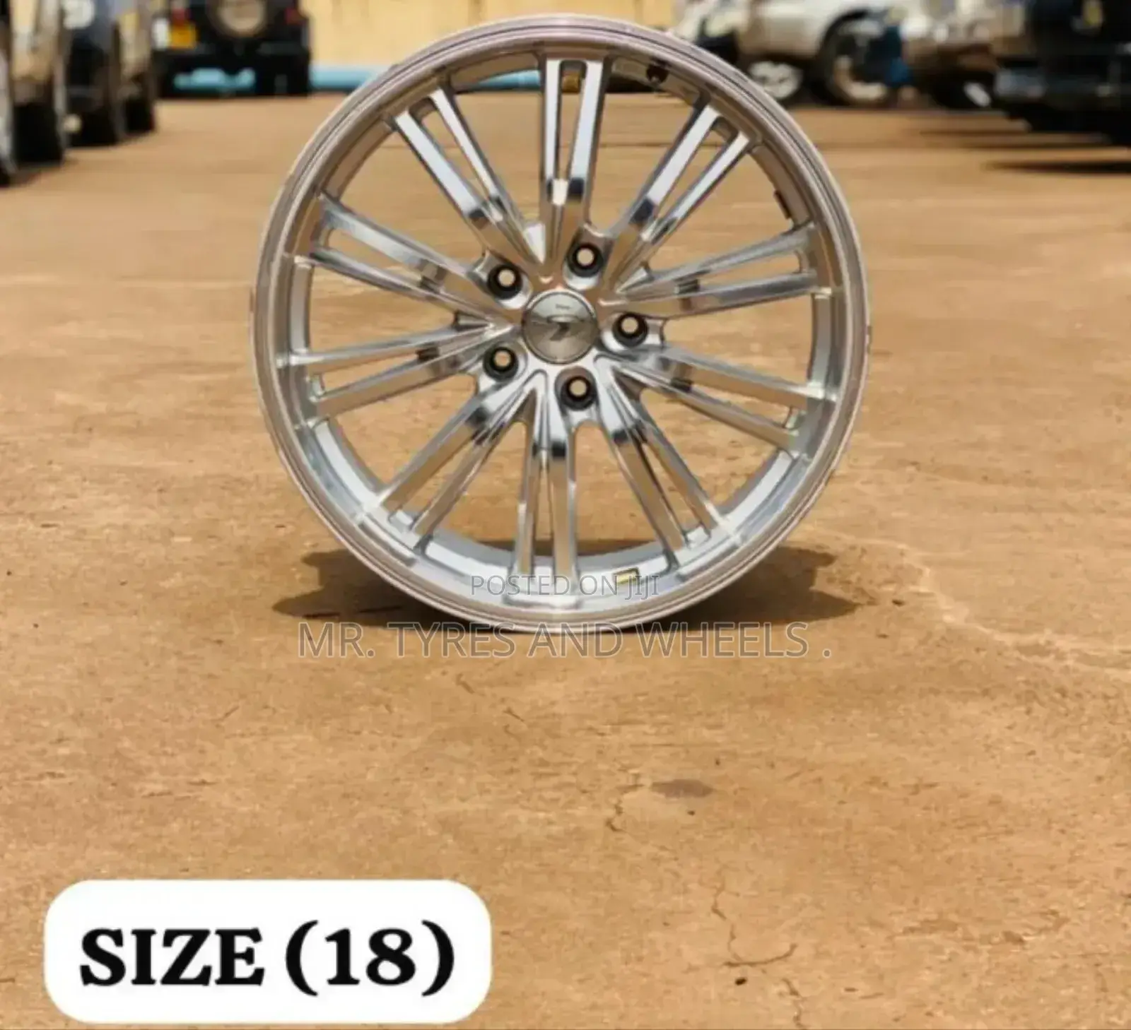 Size 18 Chronic Rims for Toyotas and It's a Set.
