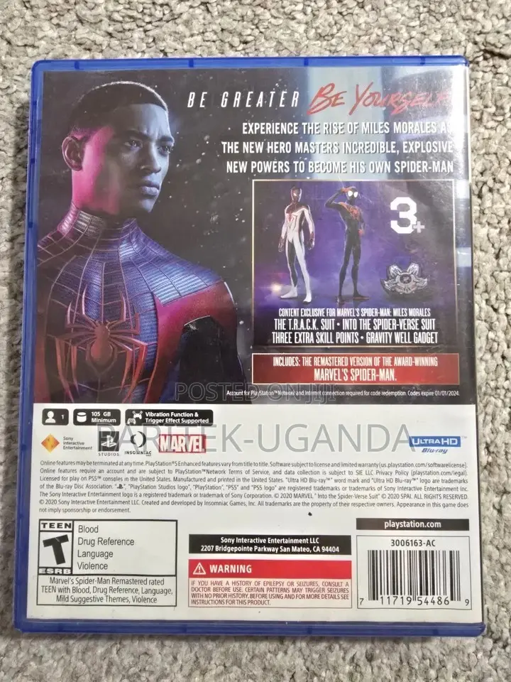Marvel's Spider-Man: Miles Morales Ps5