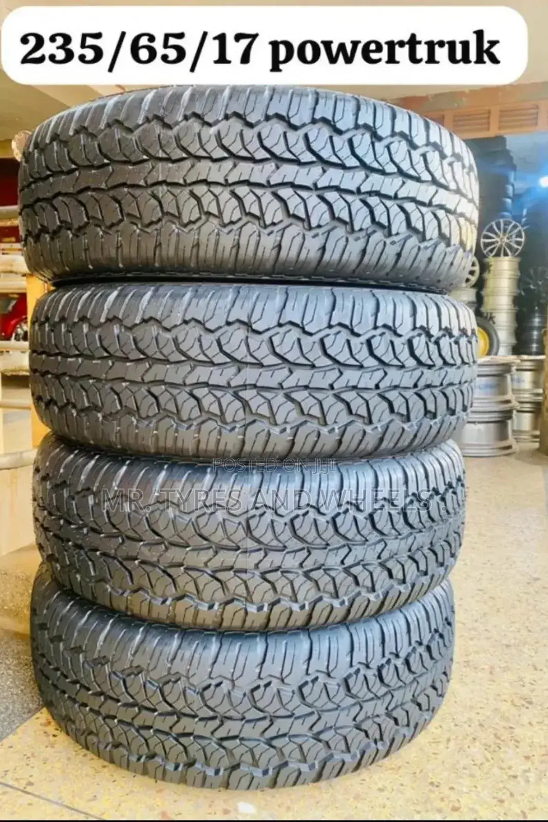 235 65 R17 Powertrack Used Bt Still Gd Tires Are Cleary Seen
