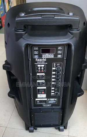 Rechargeable Speaker With Trolley