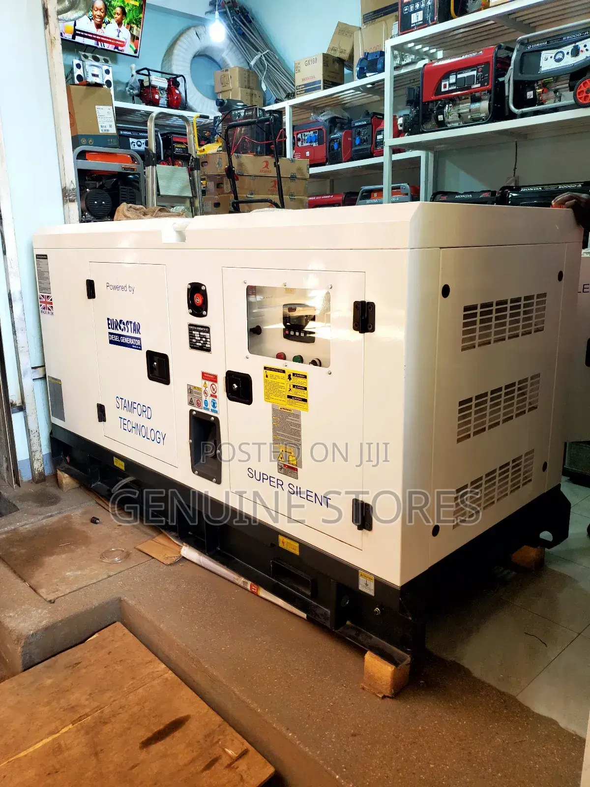 35kva Eurostar Super Silent Generator of Perkins Engine.