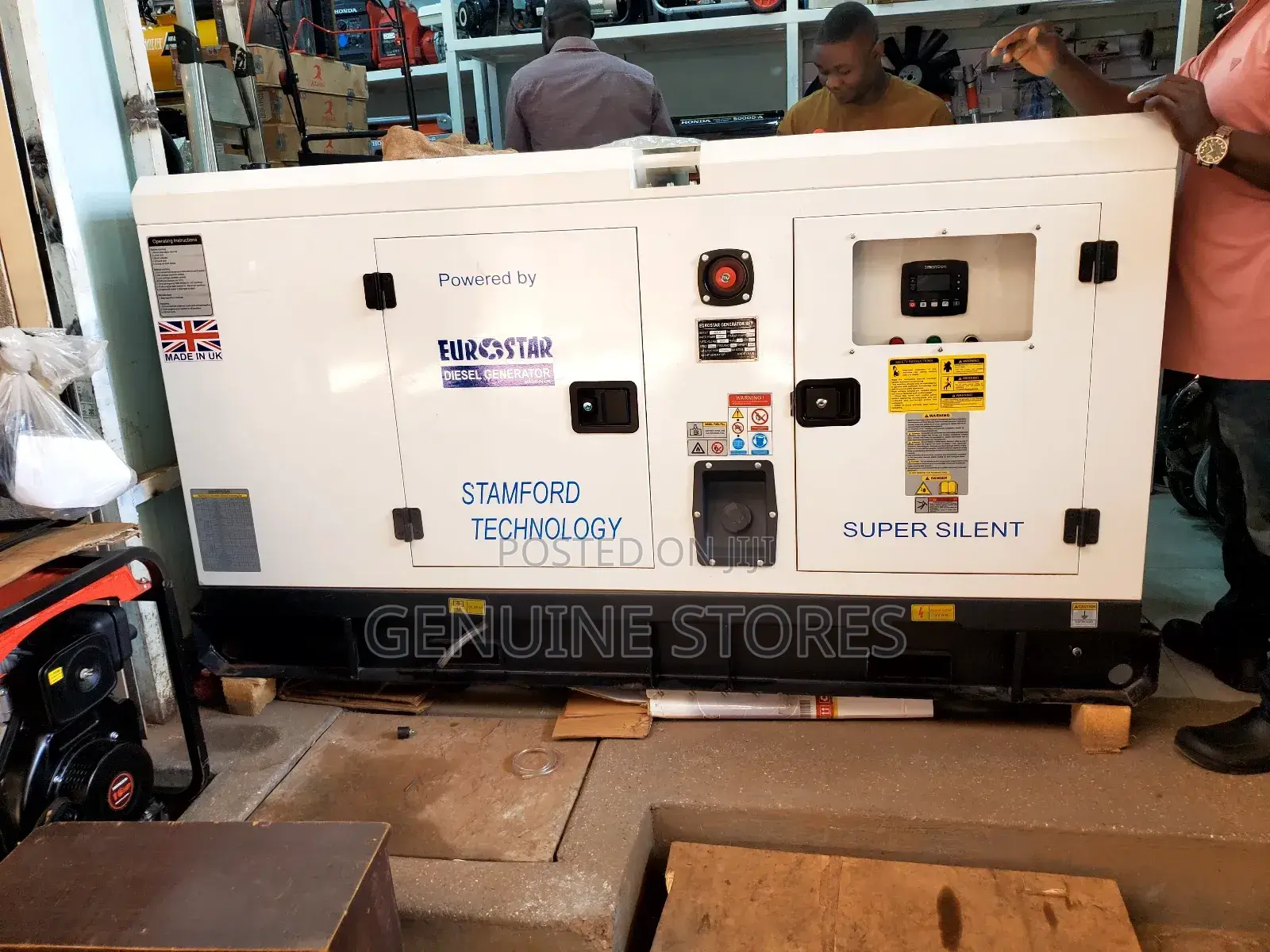 35kva Eurostar Super Silent Generator of Perkins Engine.