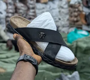 Solid Versace Sandals