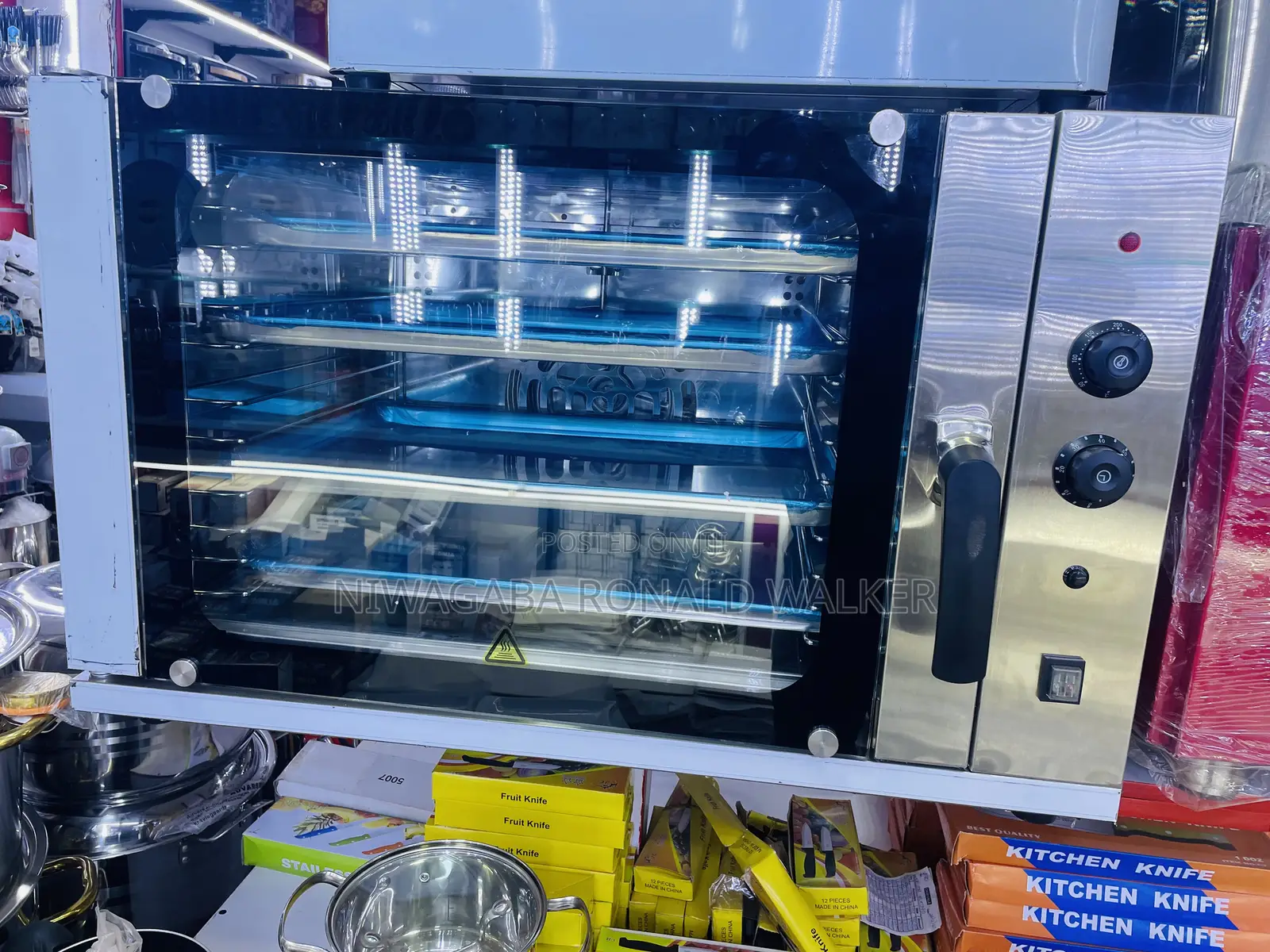 4-Tray Commercial Convection Oven