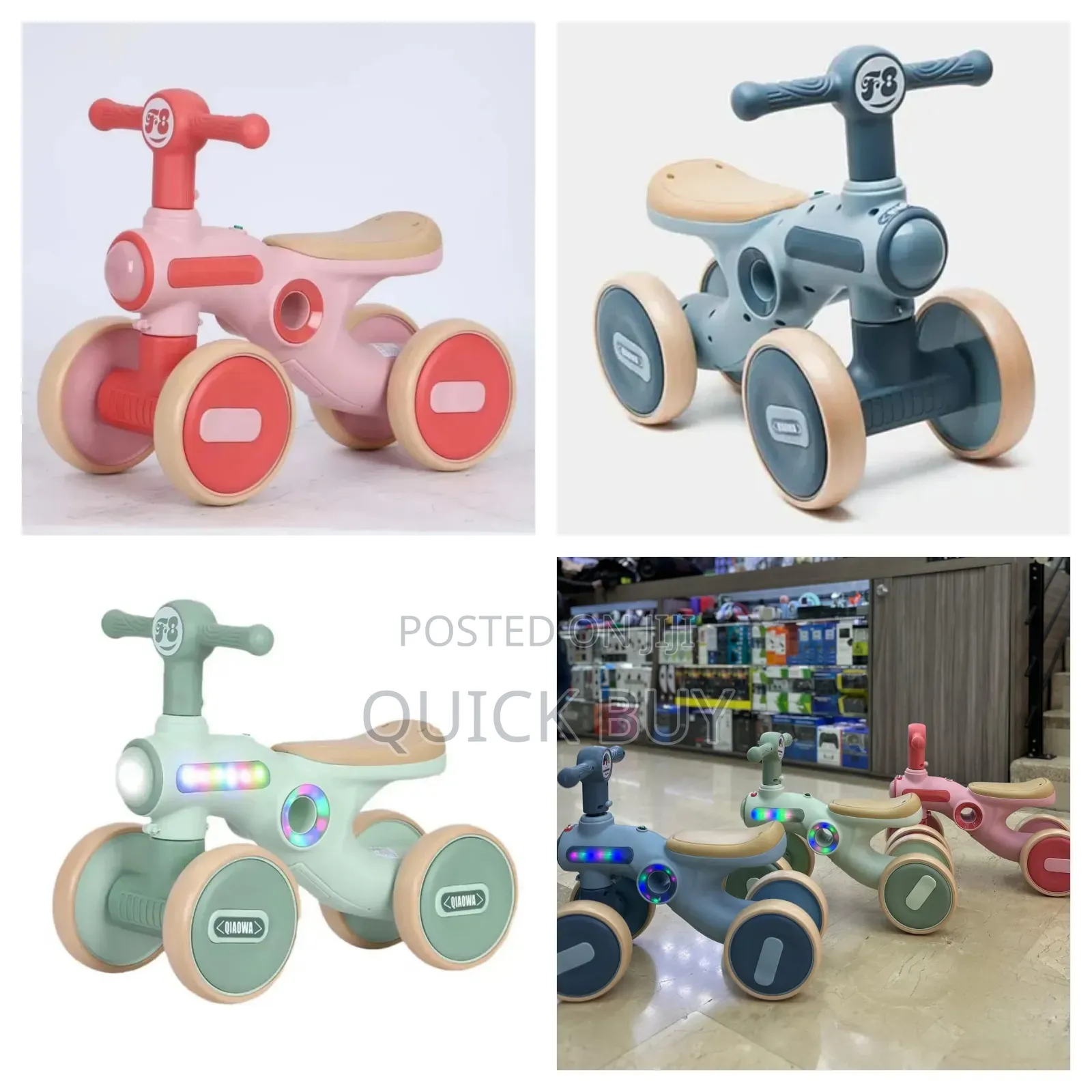 Toddler in/Outdoor Balance Bike Scooter