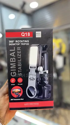 Q18 Bluetooth Handheld Phone Gimbal Selfie Stick Tripod