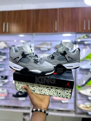 Metallic Grey Jordan 4
