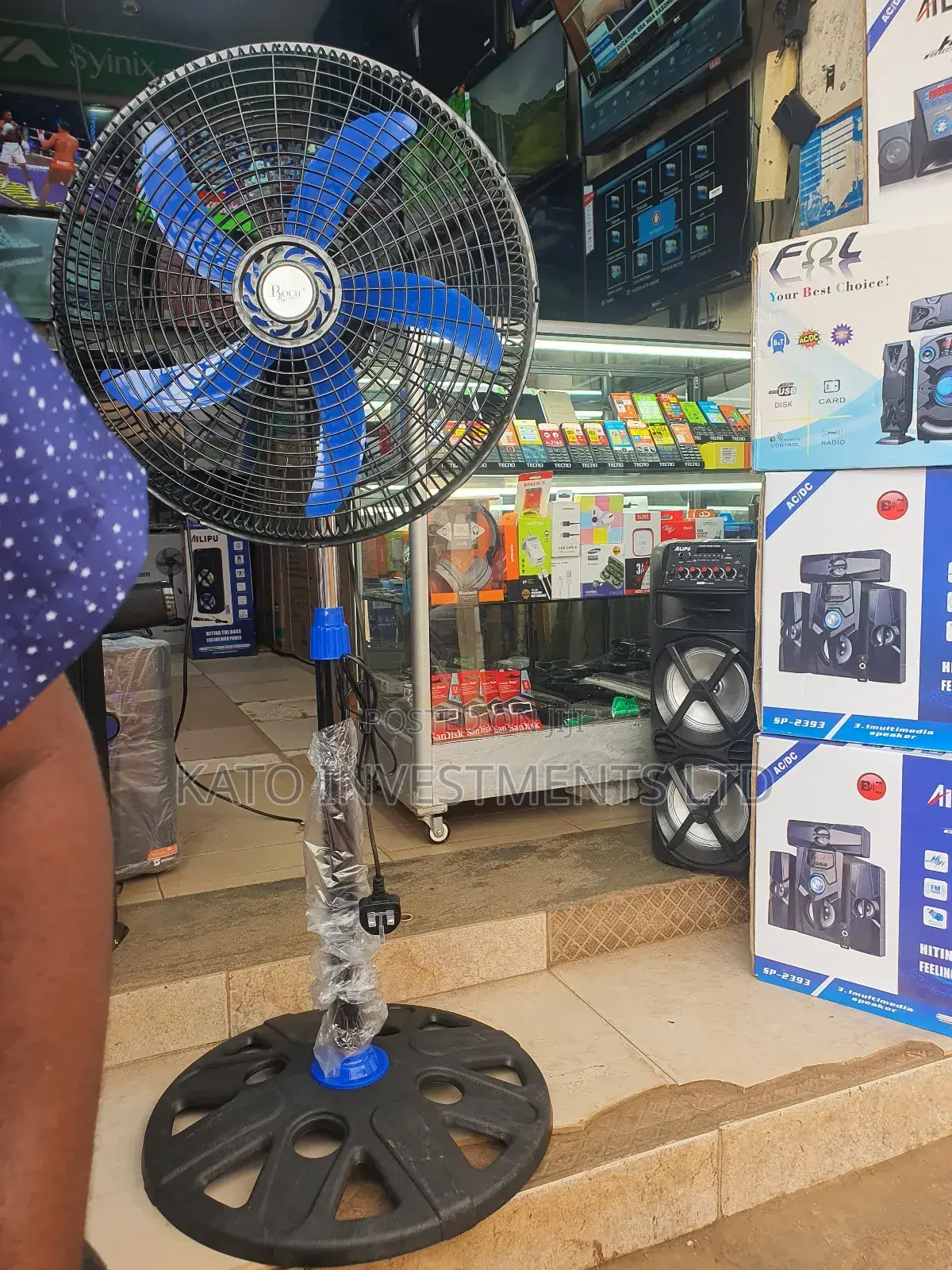 Roch Stand Fan 18 Inch (Low Sound)