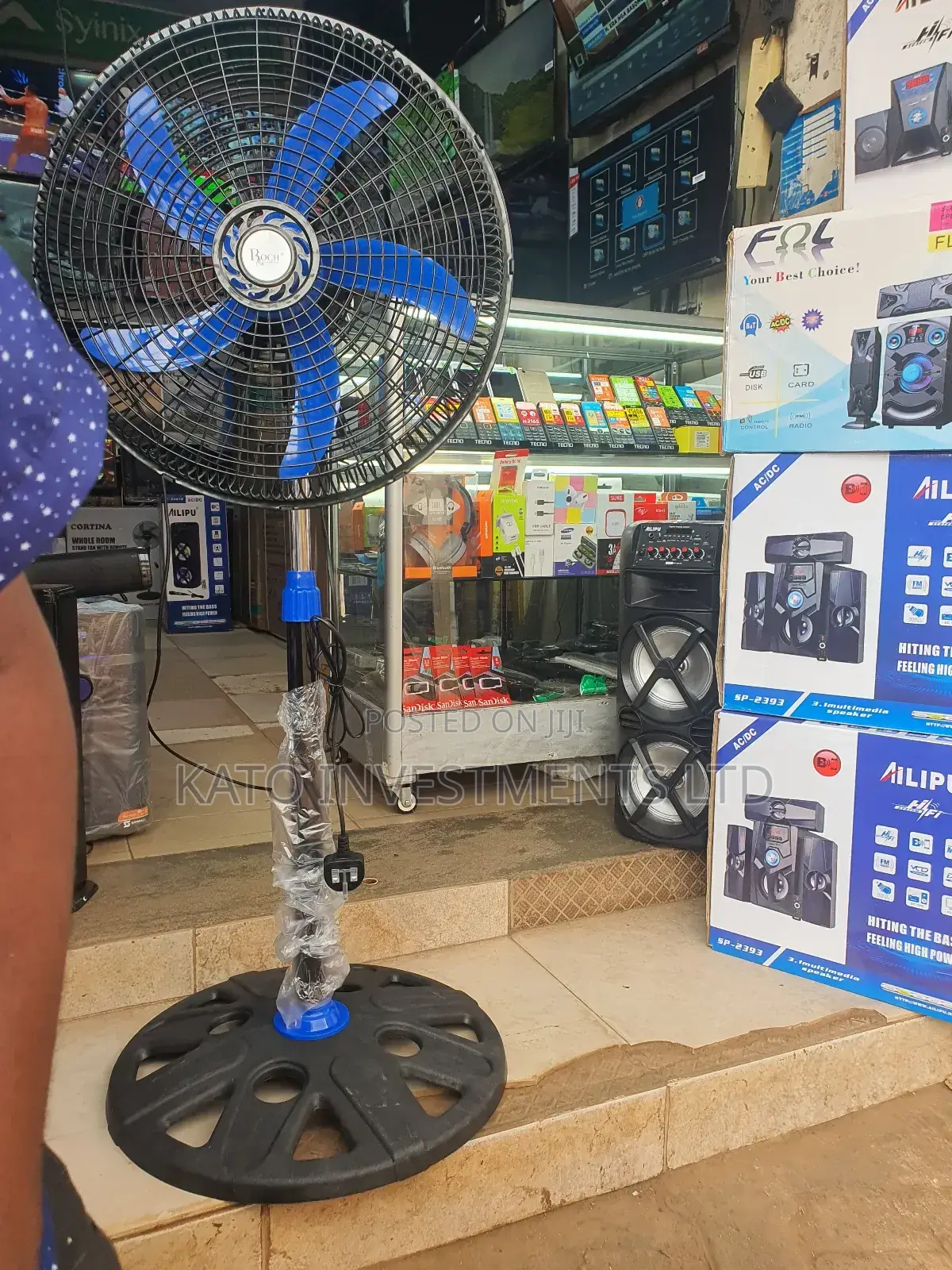 Roch Stand Fan 18 Inch (Low Sound)