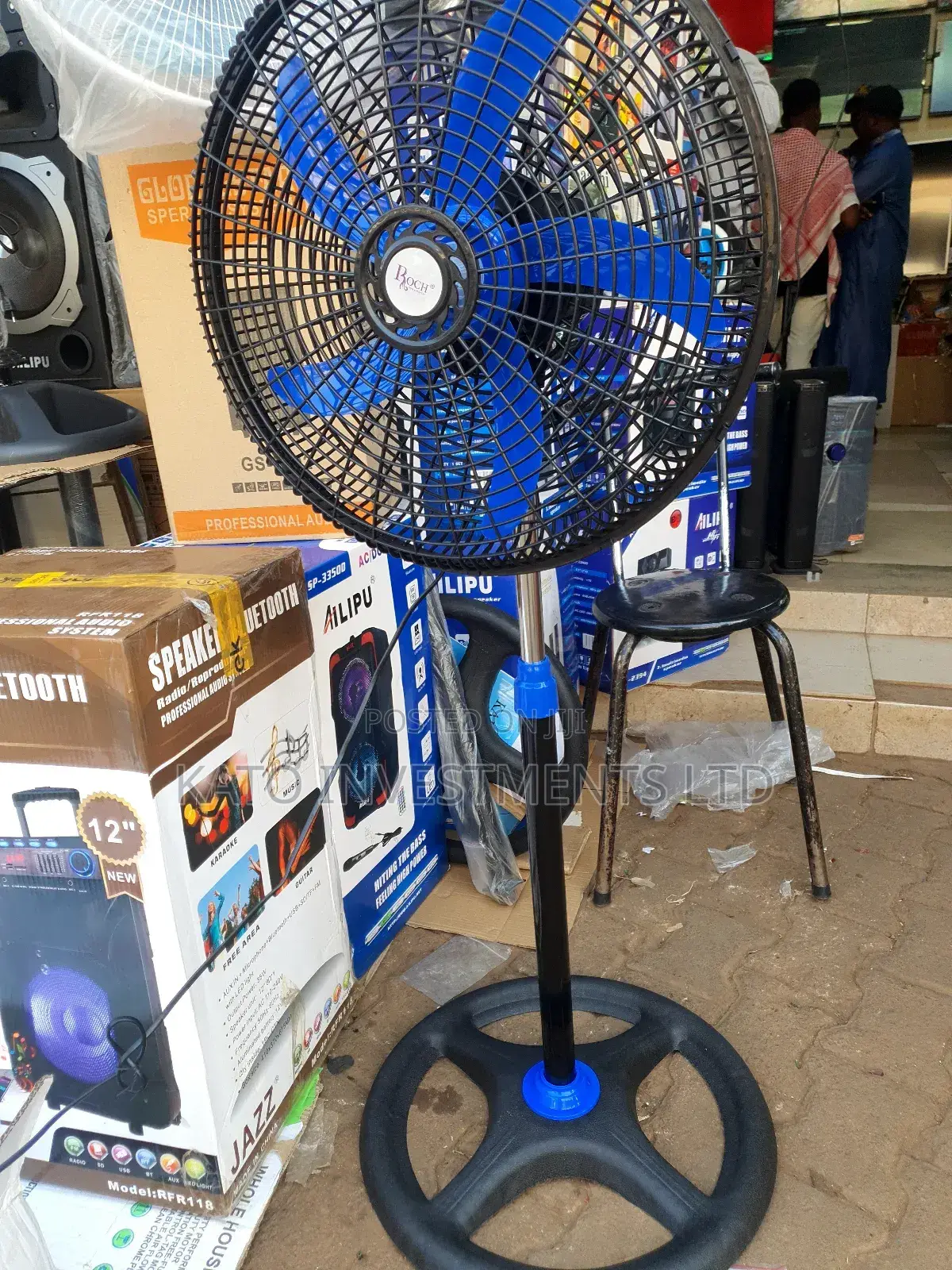 Roch Stand Fan 18 Inch (Low Sound)