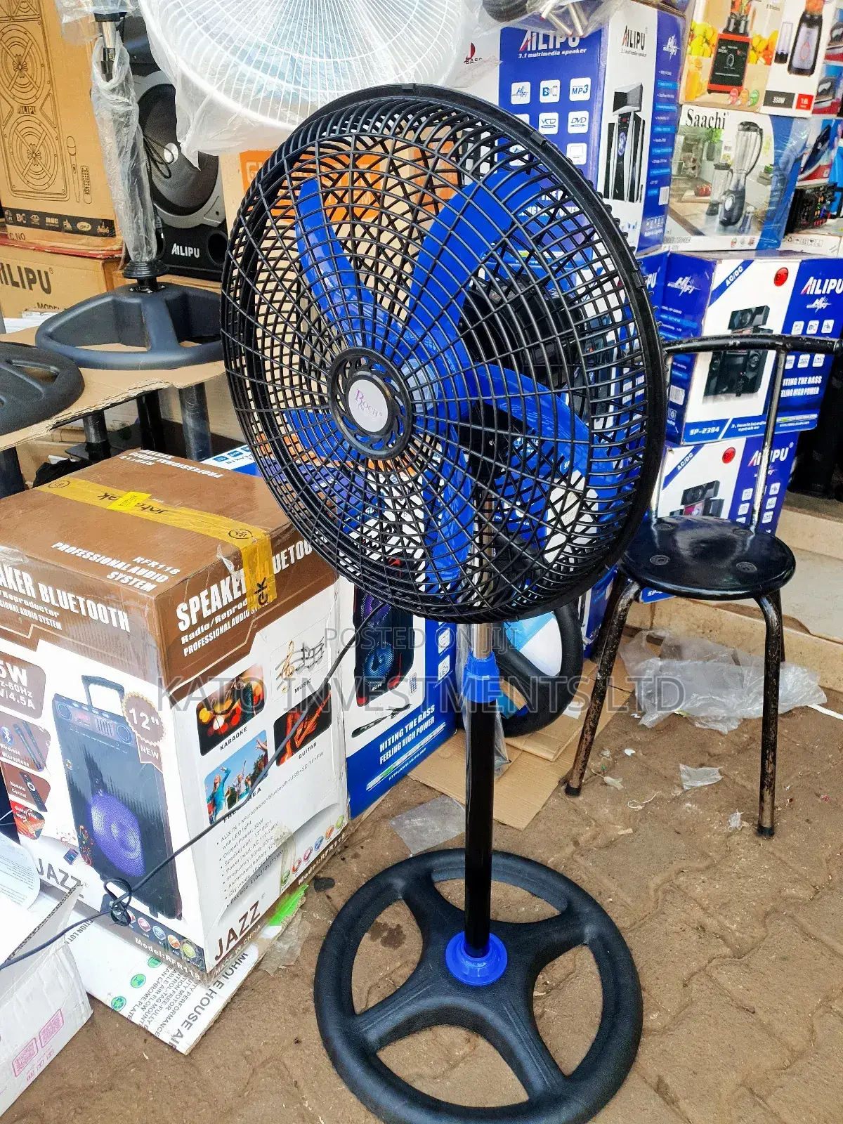 Roch Stand Fan 18 Inch (Low Sound)