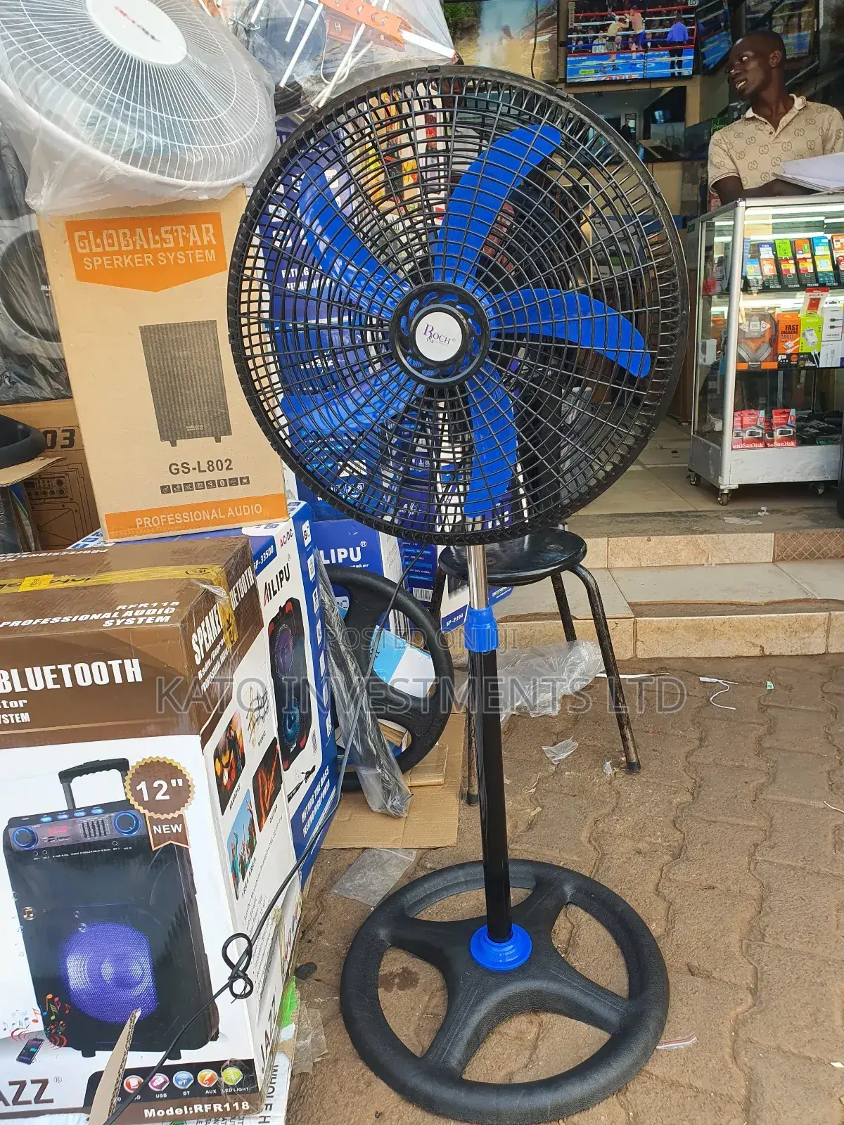 Roch Stand Fan 18 Inch (Low Sound)