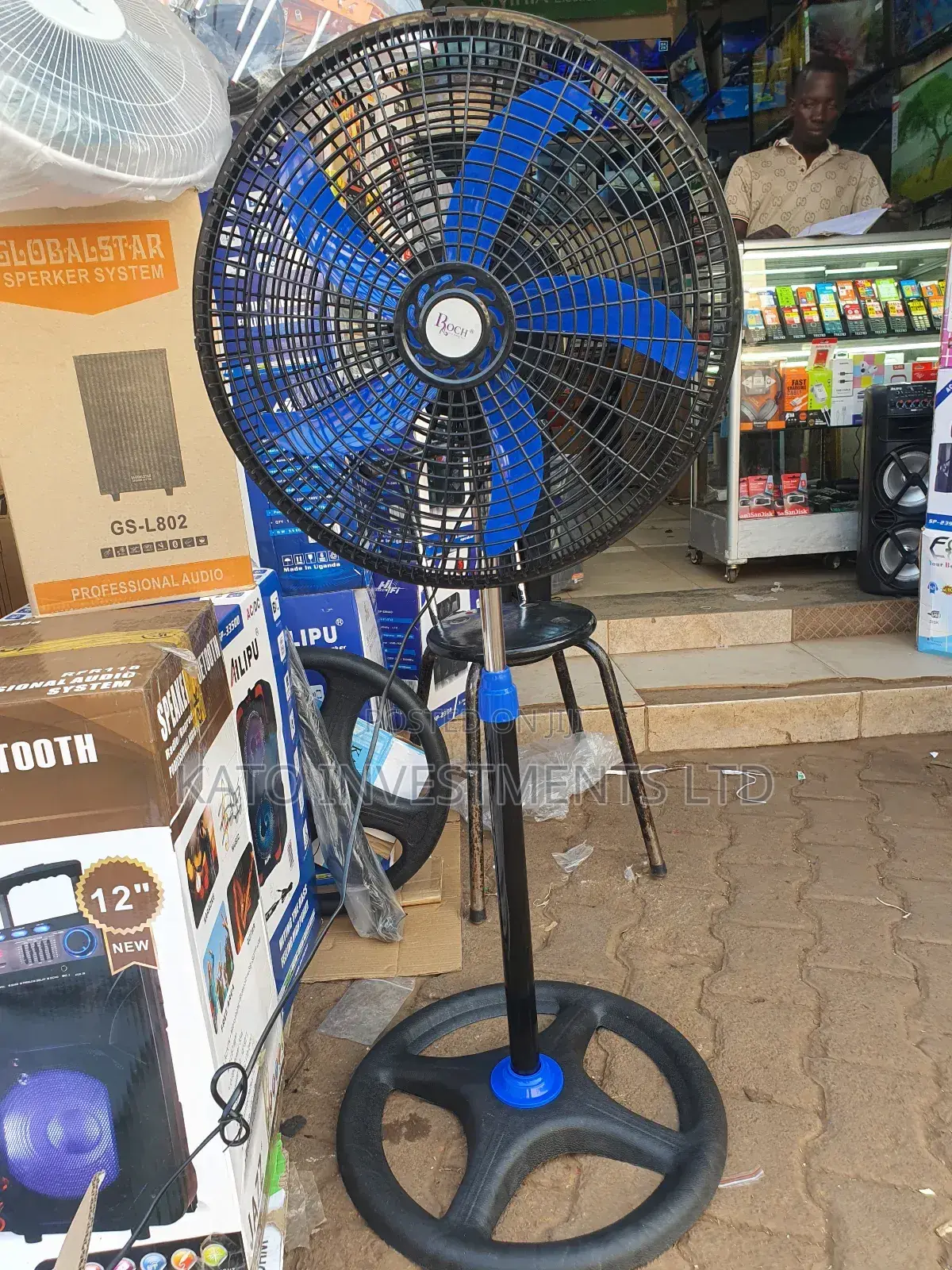 Roch Stand Fan 18 Inch (Low Sound)