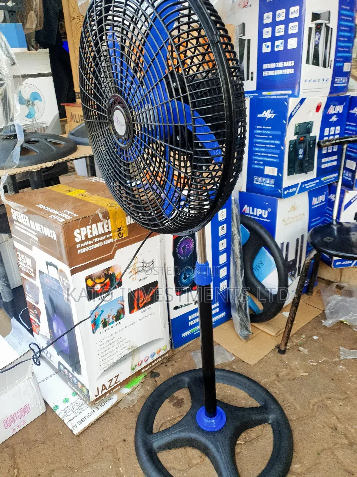 Roch Stand Fan 18 Inch (Low Sound)