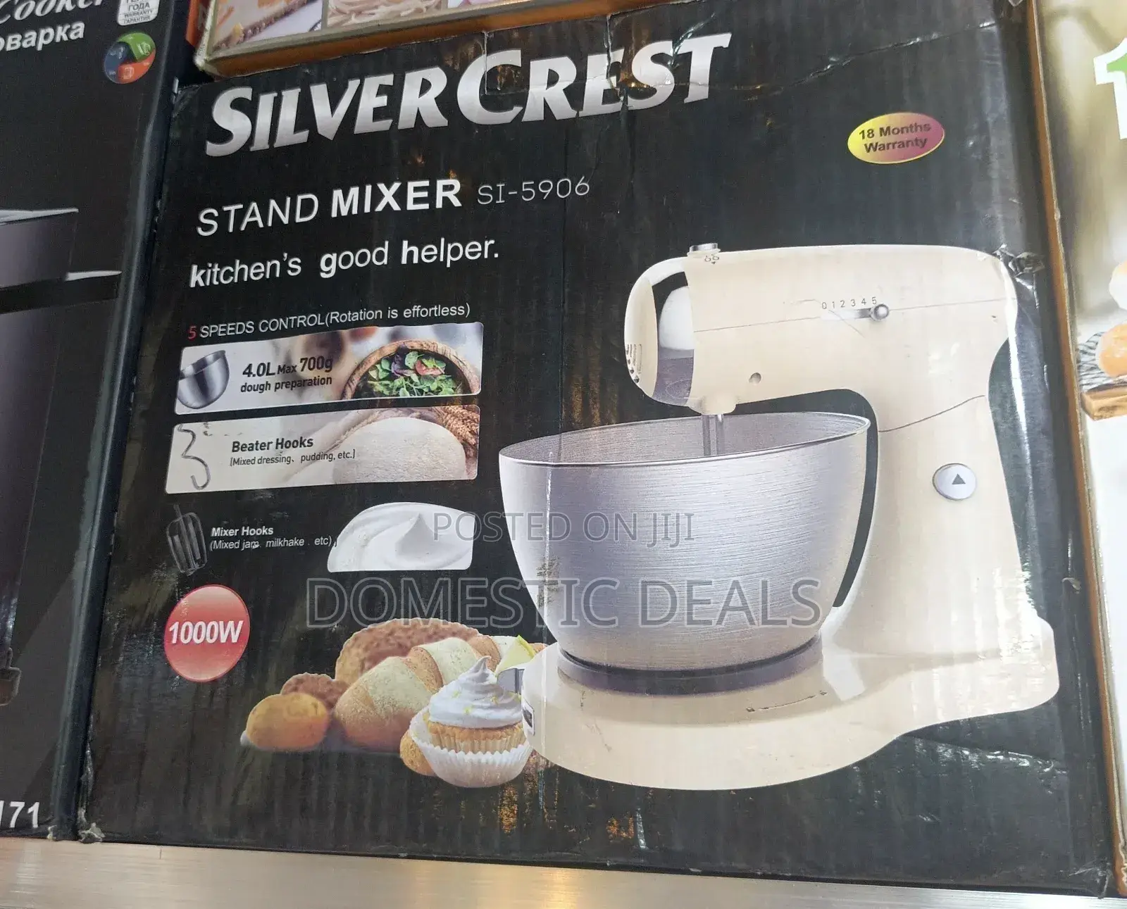 Silver Crest 4l Stand Mixer