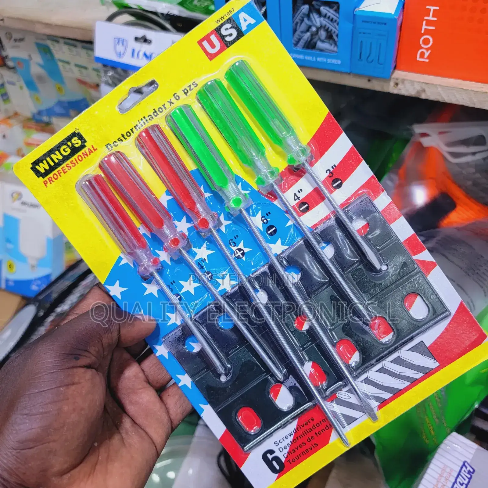 Screw Driver Set 6 PCS