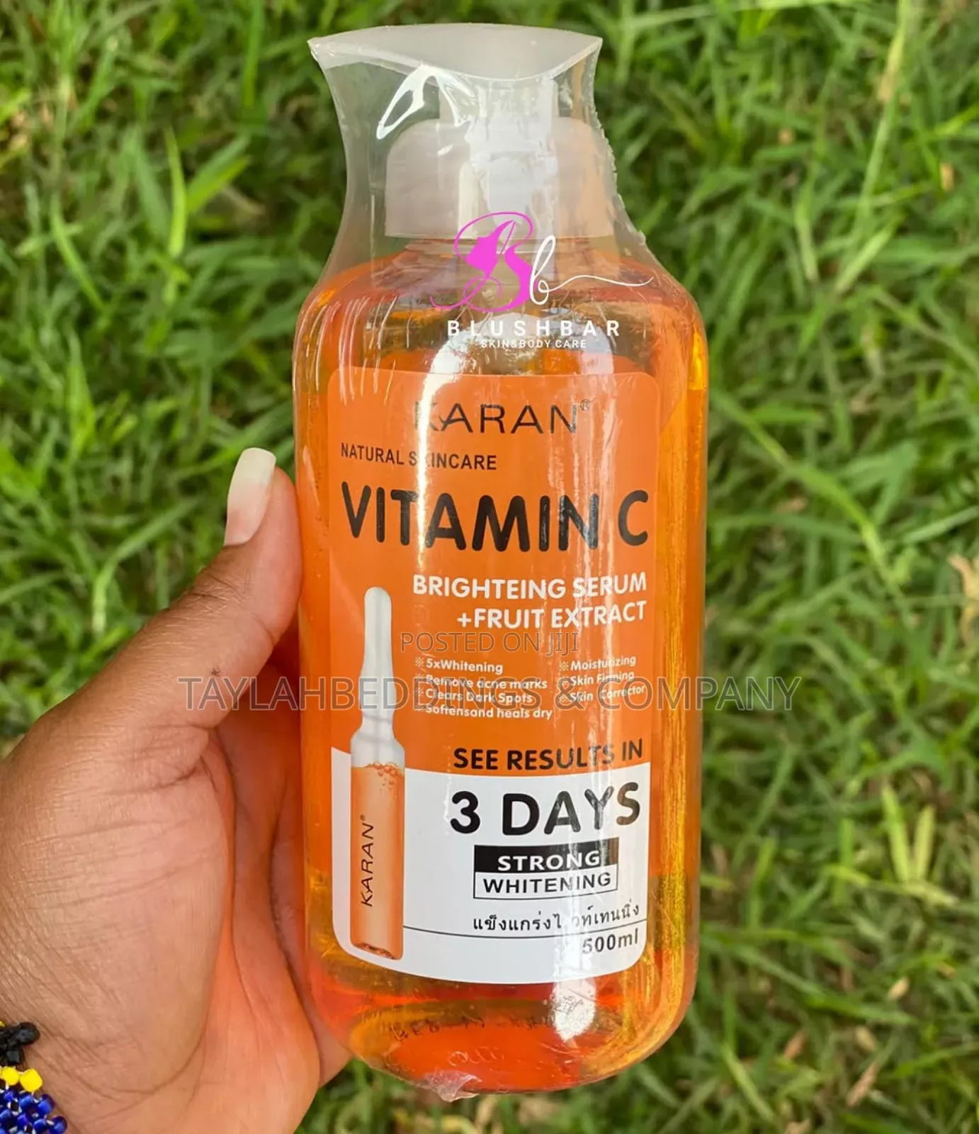 Karan Vitamin C Brightening Serum + Fruit Extract - 500ml