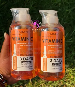 Karan Vitamin C Brightening Serum + Fruit Extract - 500ml
