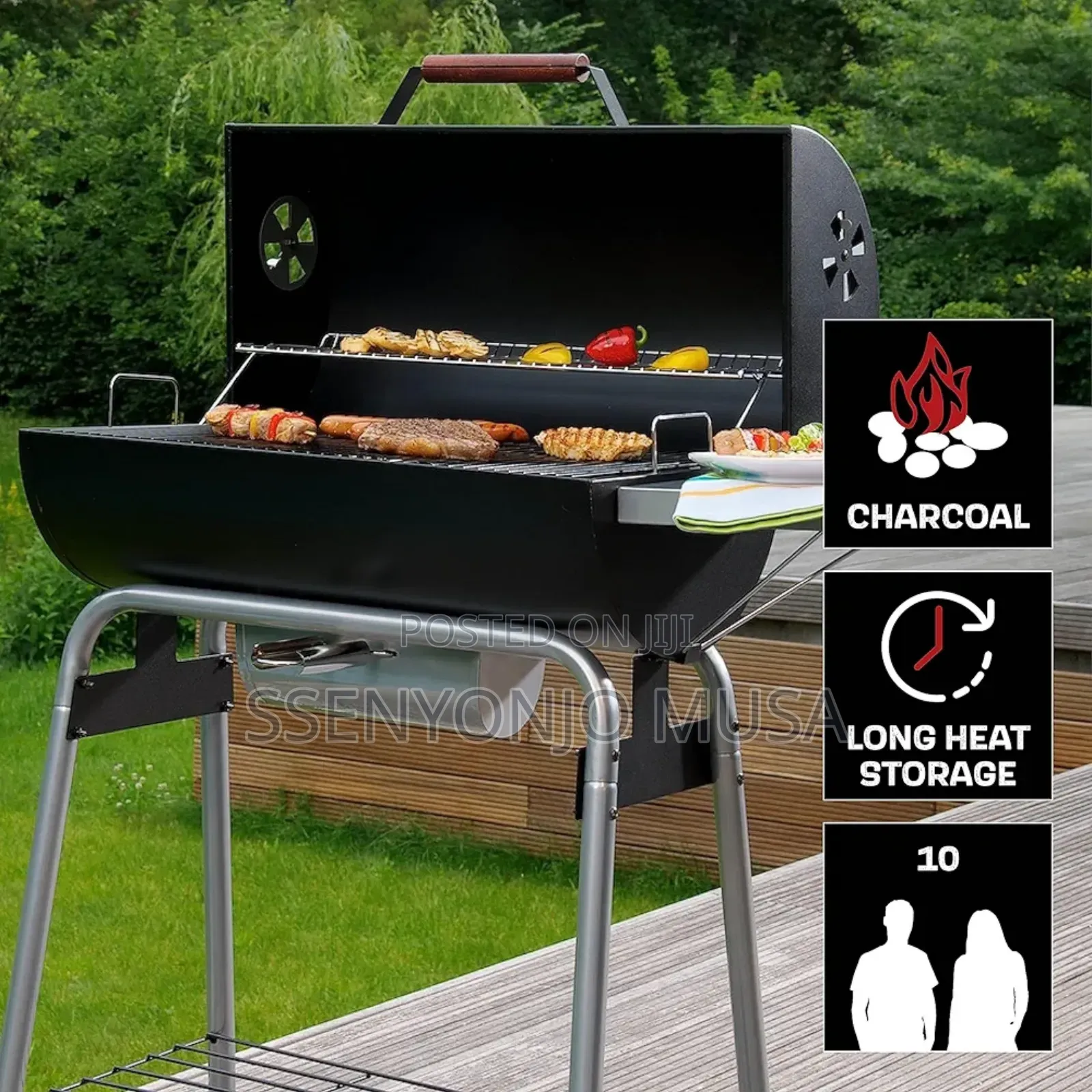 Landmann Charcoal Barrel Barbecue 31421 - Taurus 660