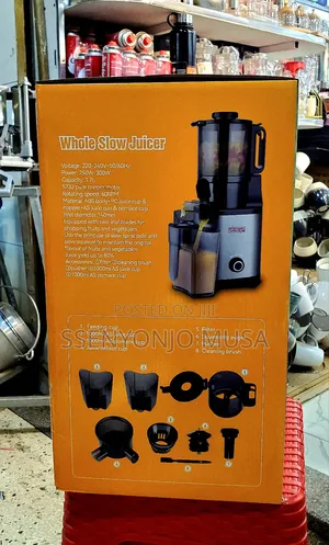 Dsp Slow Juicer 1.7l 300w Whole Fruit Juicer-efficient Healthy Juicing
