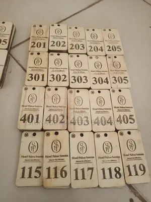 Wooden Hotel Key Holders