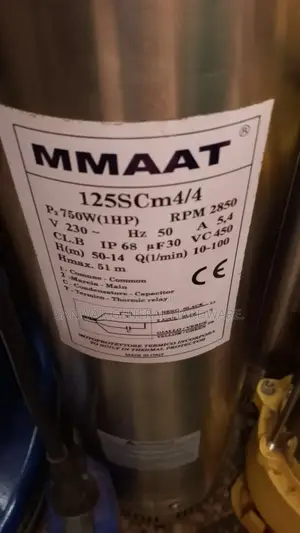 51m,Submersible Water Pumps(Sucks From Down,Stainles Steel)