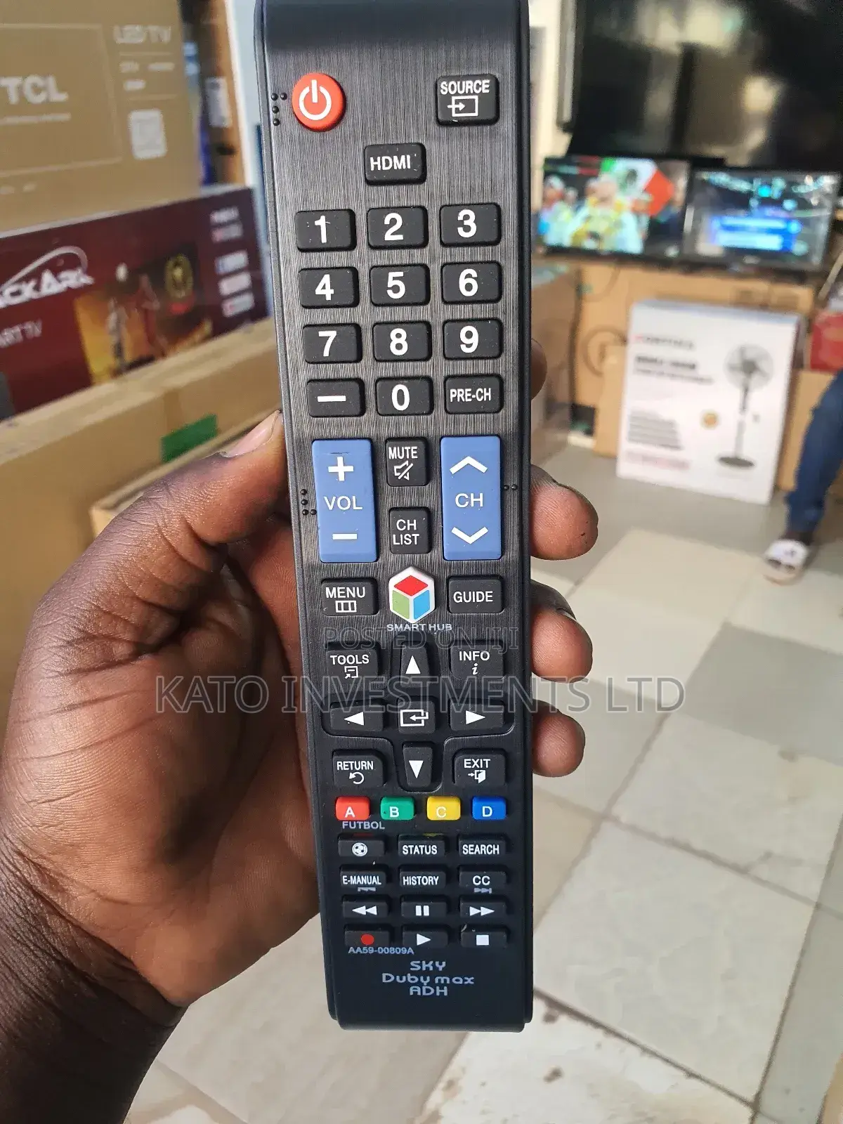 Dubymax/Adh/Sky Remote