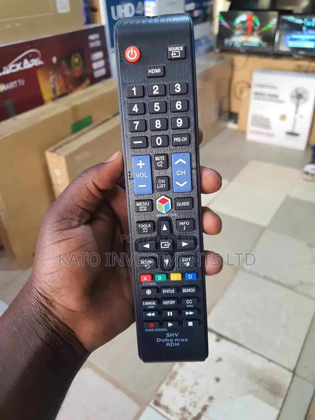 Dubymax/Adh/Sky Remote