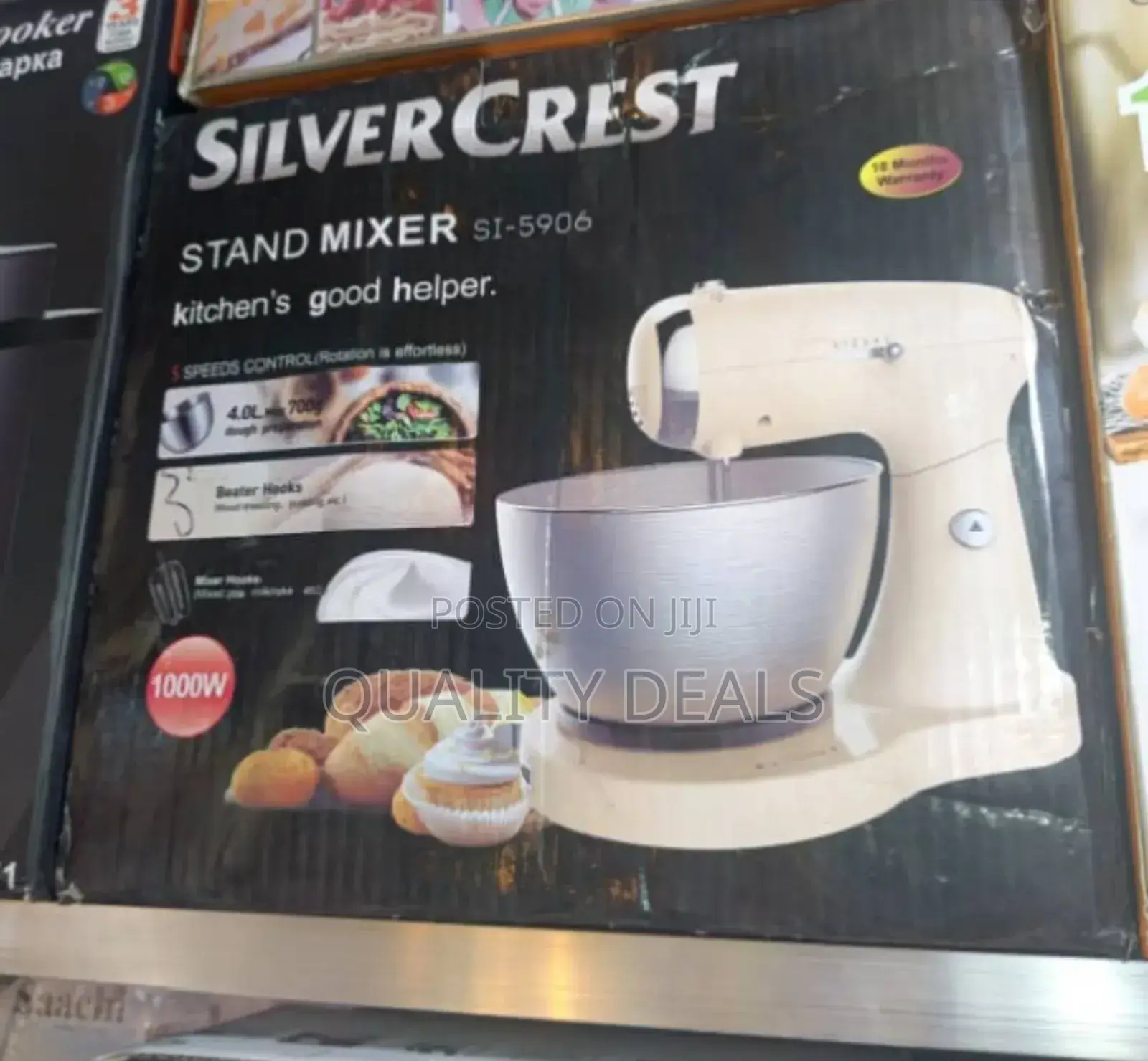 Siliver Crest 4.0l Stand Mixer