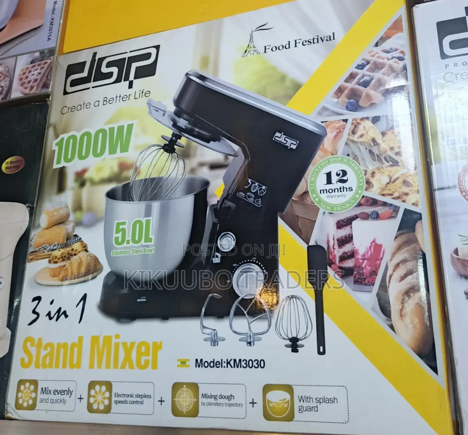 DSP 5.0l 3in1 Stand Mixer