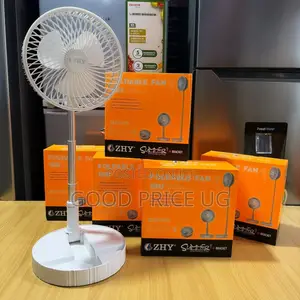 Zhy Foldable Fan 180 Angle Adjustment