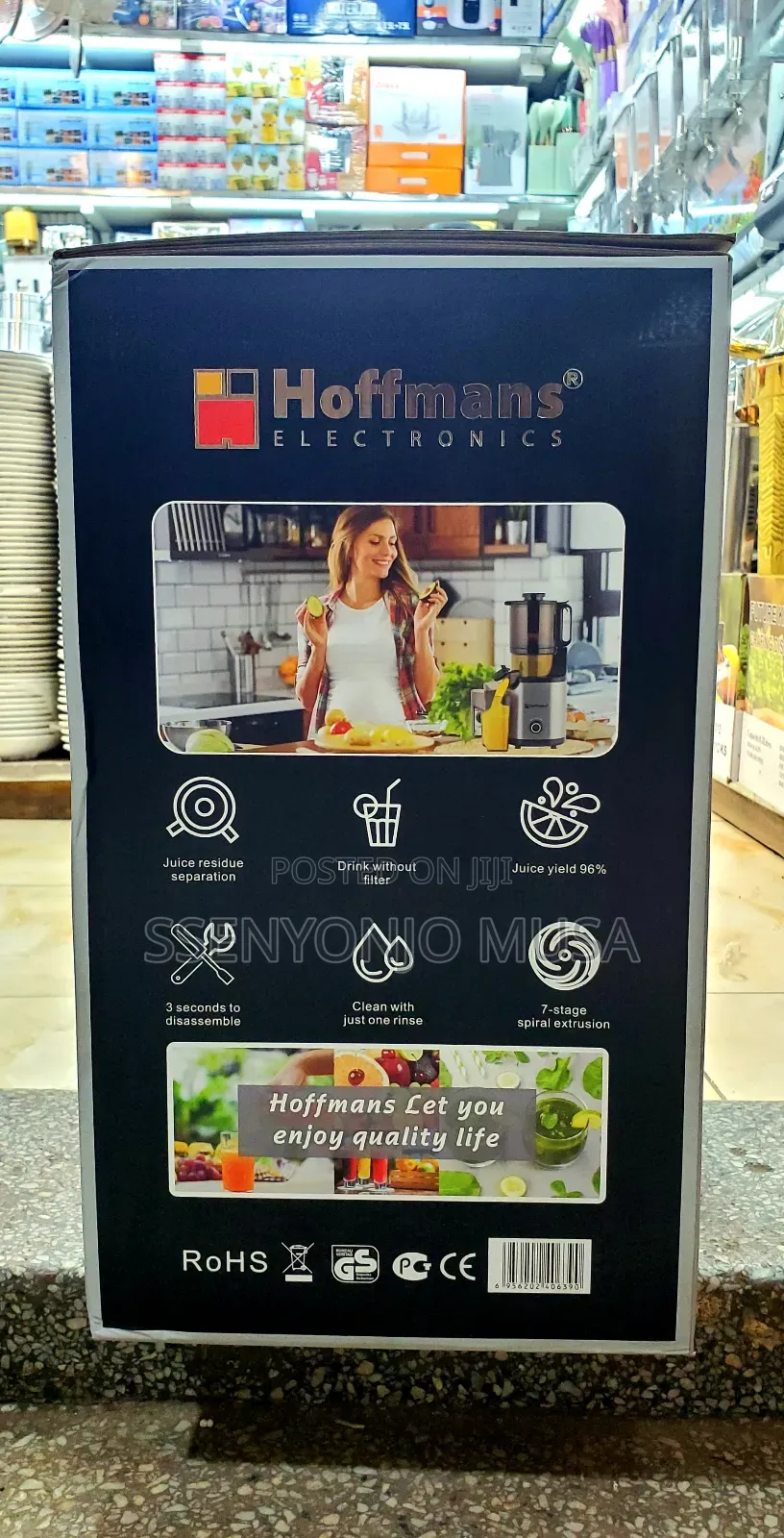 Hoffmans Slow Juicer Hm-639 - Fresh and Healthy Juicing