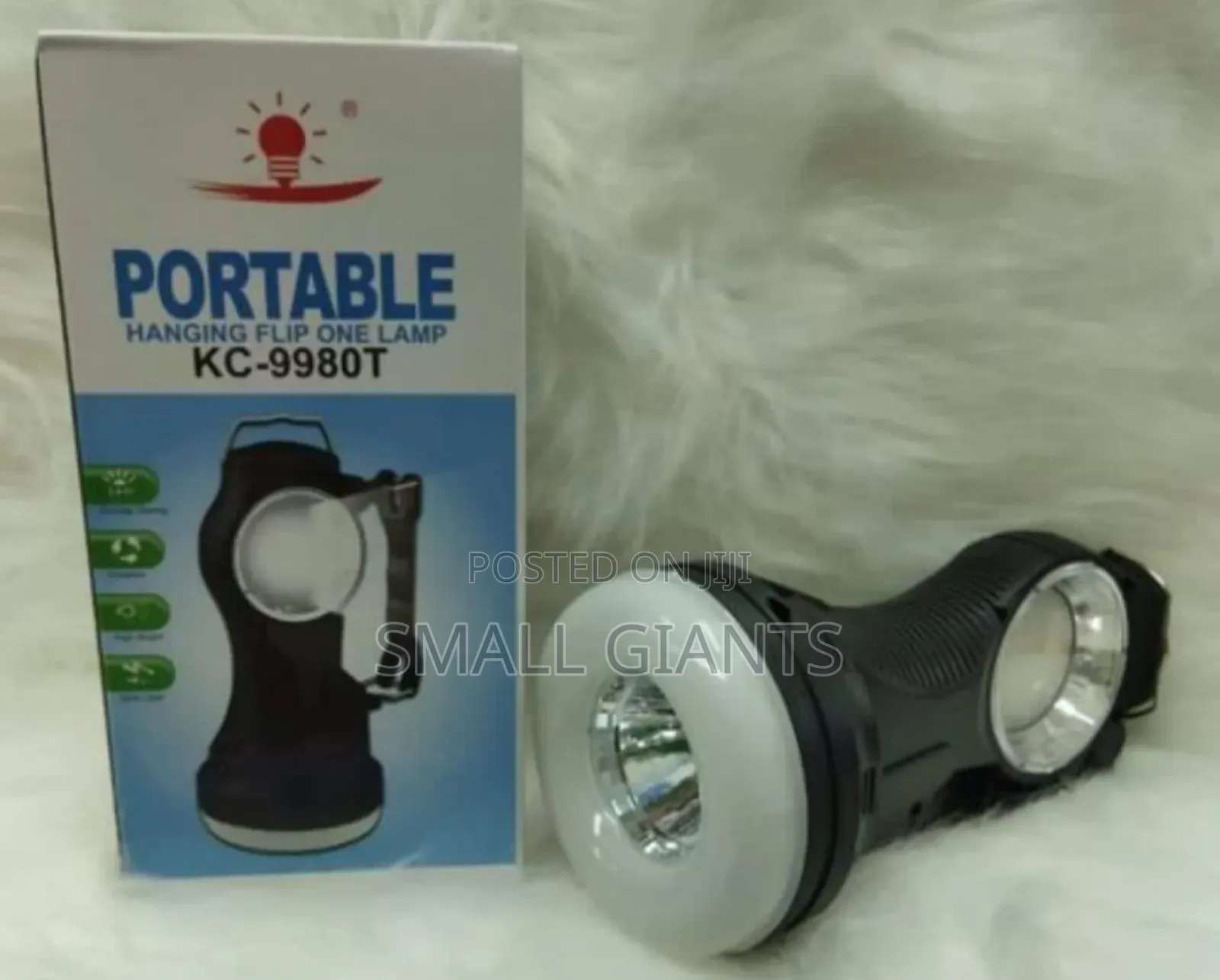 Portable Hanging Flip One Lamp