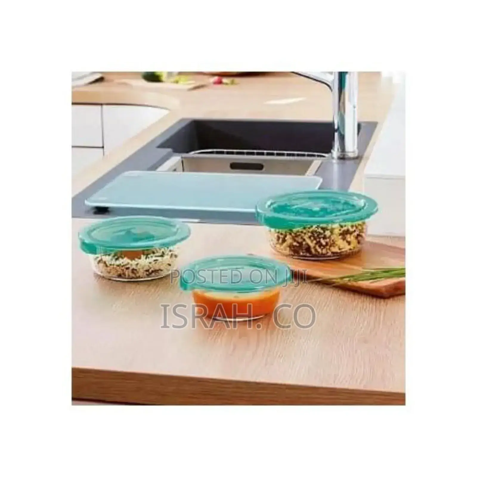 Transparent Mixing Salad Dessert Bowl Set for Refrigerator